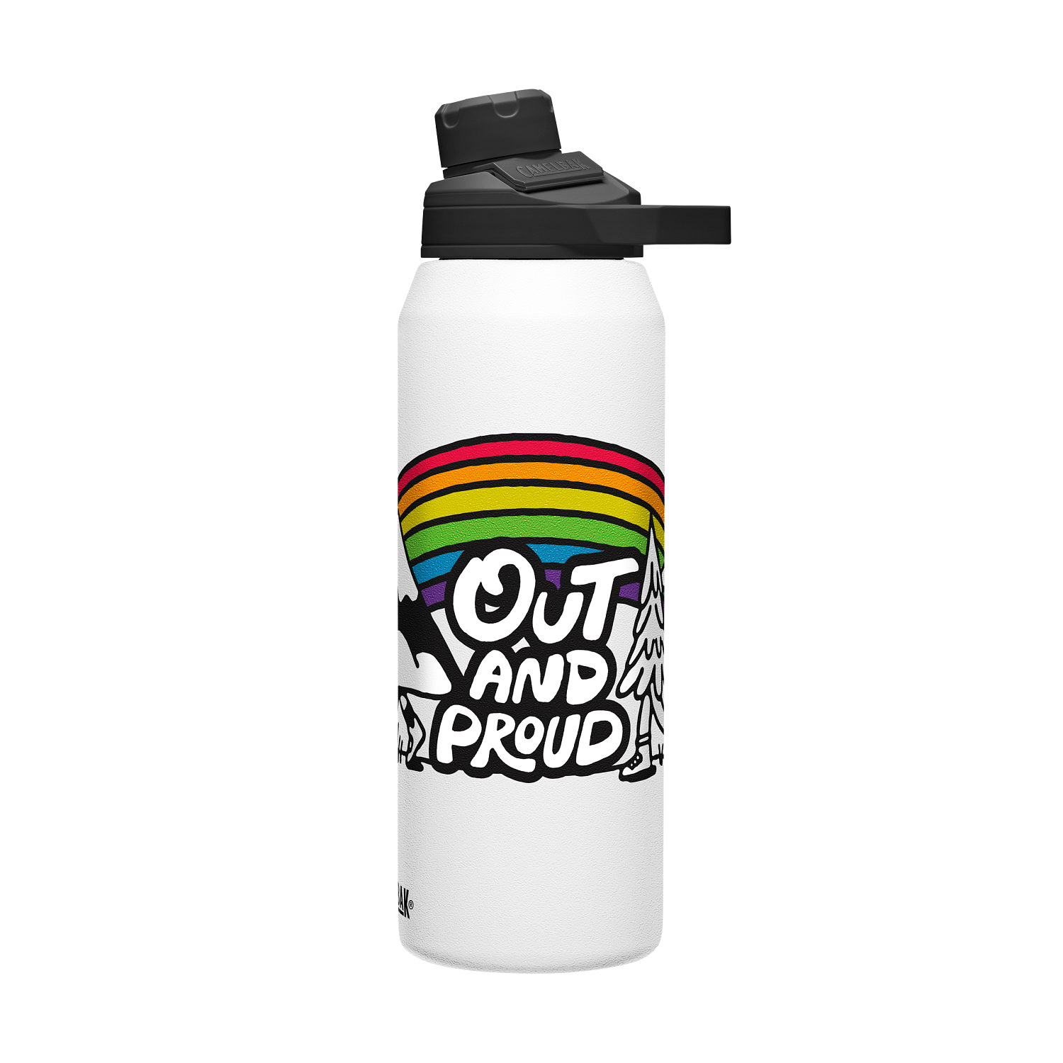 chute-mag-32-oz-water-bottle-insulated-stainless-steel-plus-cleanup-kit-pride-collection-limited-edition-m8 xhvxlhasbo