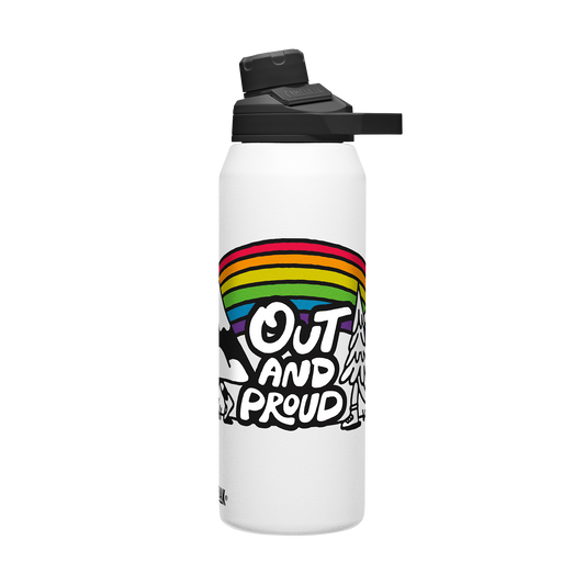 chute-mag-32-oz-water-bottle-insulated-stainless-steel-plus-cleanup-kit-pride-collection-limited-edition-m8 xhvxlhasbo